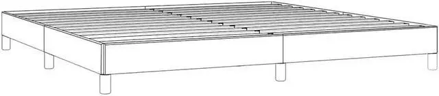 Alt view image 4 of 7 - vidaXL King Size Bed Frame with Plywood Slats, Platform Bed Frame, Velvet Upholstered Mattress Foundation, No Box Spring Needed & Easy Assembly, Light Gray, without Mattress