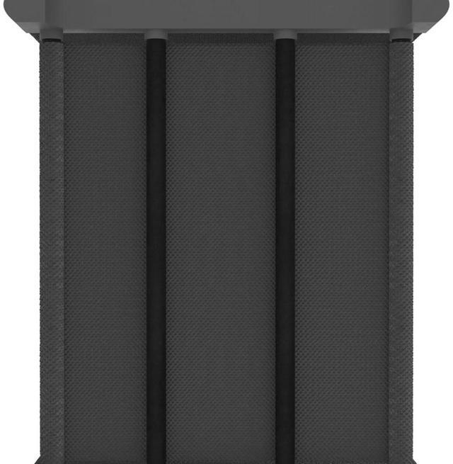 Alt view image 5 of 7 - vidaXL Display Shelf with Boxes Free Standing 4-Cube Storage Shelf Gray Fabric
