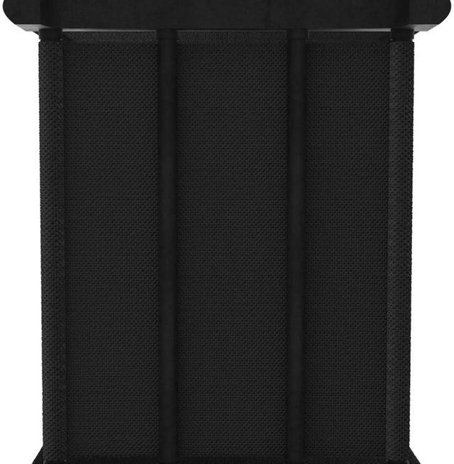 Alt view image 5 of 7 - vidaXL Display Shelf with Boxes Free Standing 12-Cube Storage Shelf Black Fabric