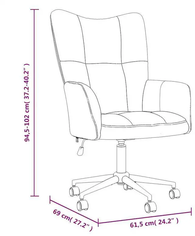 Alt view image 4 of 7 - vidaXL Relaxing Chair Accent Seating Living Room Furniture Dark Green Velvet