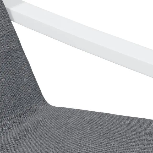 Alt view image 7 of 7 - vidaXL Chair Accent Armchair Relaxing Seat Office Chair Lounge Dark Gray Fabric