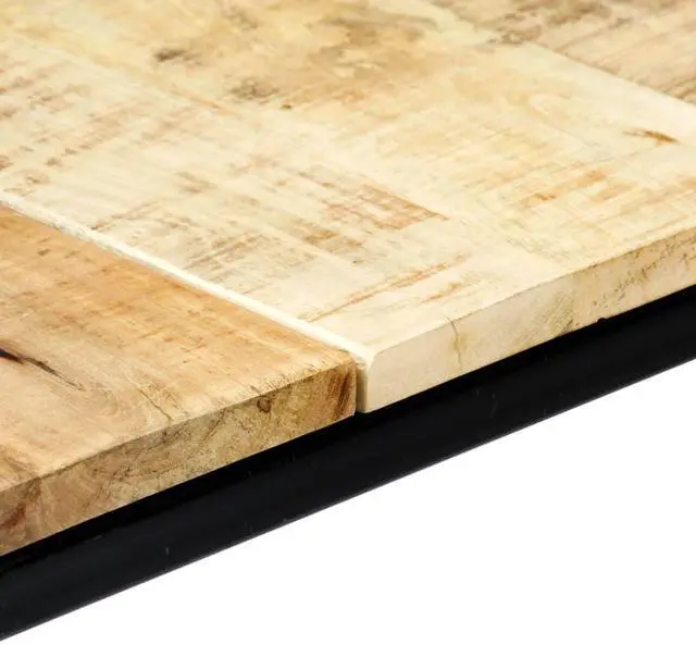 Alt view image 5 of 14 - vidaXL Dining Table Kitchen Table Dining Room Table Solid Rough Mango Wood