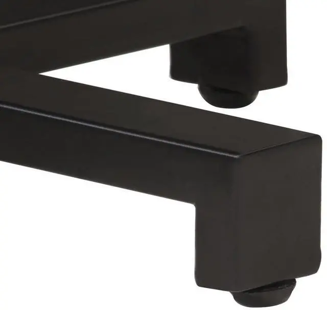 Alt view image 13 of 15 - vidaXL Bistro Table Round 31.5"x29.5" Rough Mango Wood