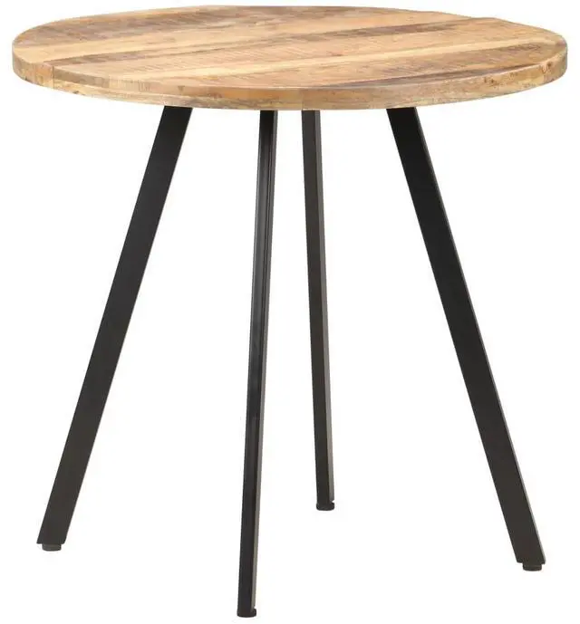 Alt view image 10 of 11 - vidaXL Dining Table 31.5" Rough Mango Wood