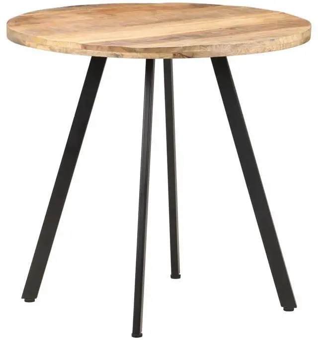 Alt view image 11 of 11 - vidaXL Dining Table 31.5" Rough Mango Wood