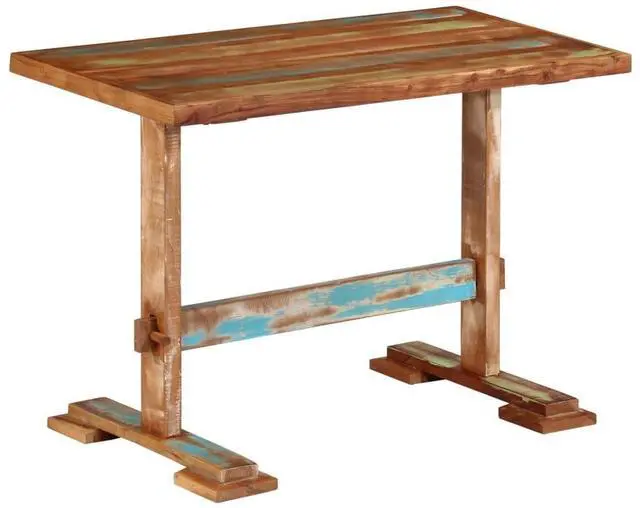 Main image of vidaXL Dining Table Dinner Kitchen Restaurant Furniture Solid Wood Reclaimed