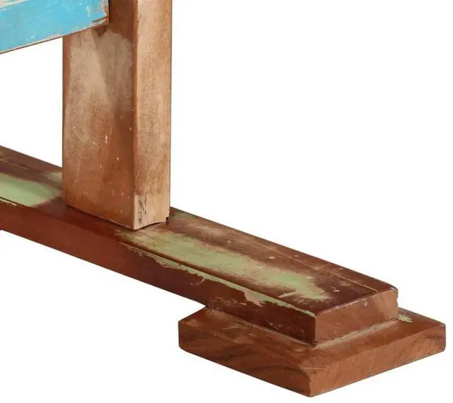 Alt view image 5 of 7 - vidaXL Dining Table Dinner Kitchen Restaurant Furniture Solid Wood Reclaimed