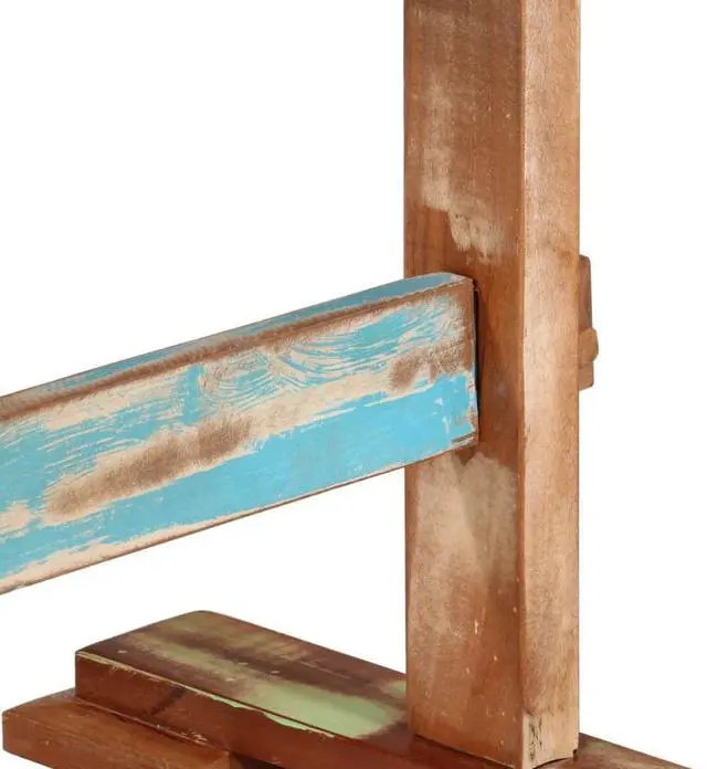 Alt view image 6 of 7 - vidaXL Dining Table Dinner Kitchen Restaurant Furniture Solid Wood Reclaimed