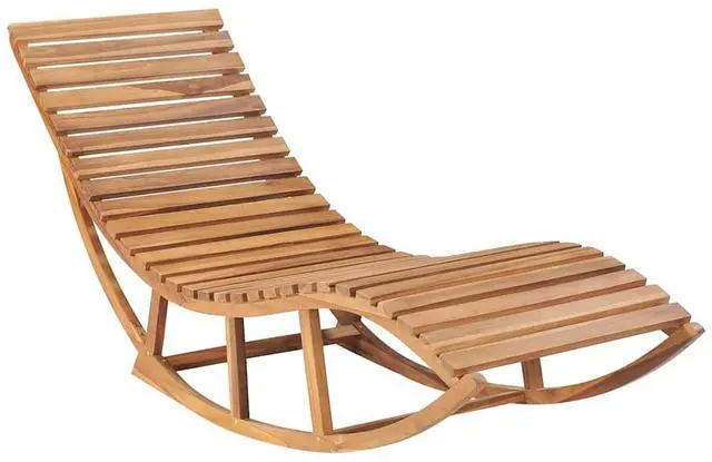 Alt view image 2 of 7 - vidaXL Patio Lounge Chair Outdoor Chaise Lounge with Cushion Solid Teak Wood