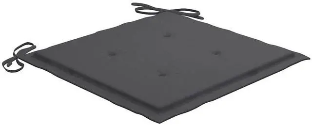 Alt view image 7 of 7 - vidaXL Patio Dining Chairs 2 Pcs Outdoor Chair with Cushions Solid Wood Acacia