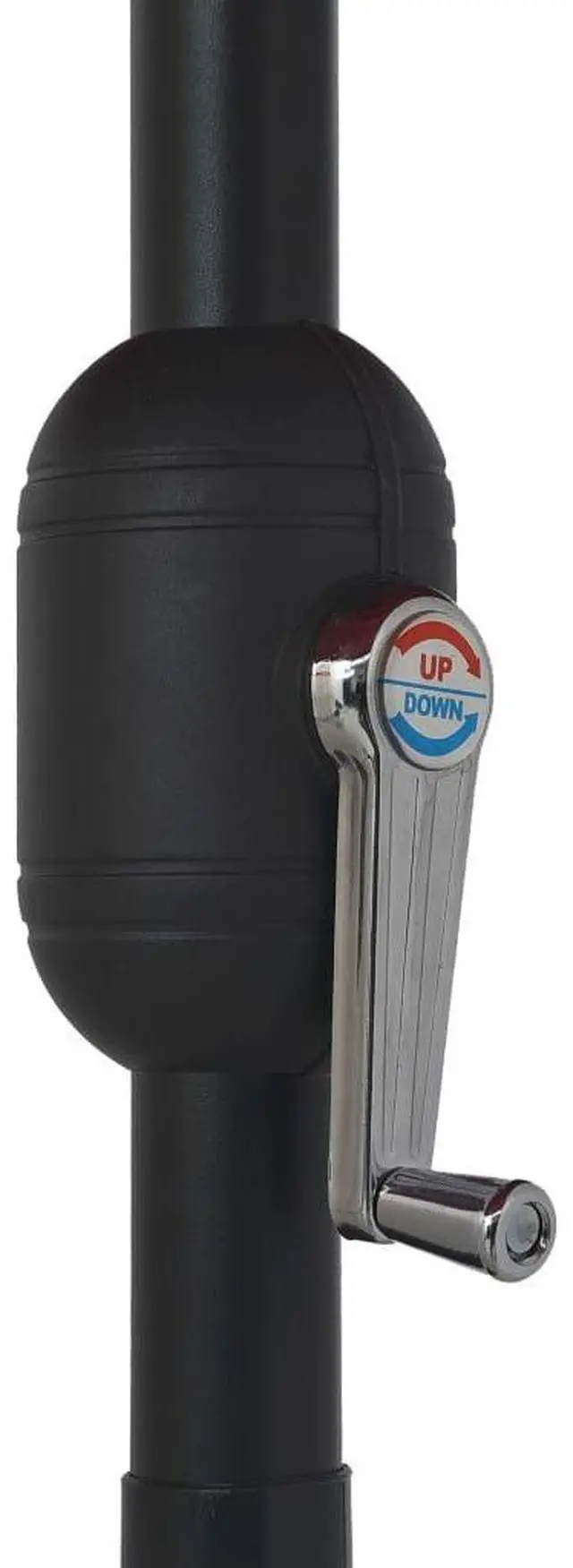 Alt view image 6 of 7 - vidaXL Garden Parasol with Metal Pole Patio Umbrella Sunshade 153.5" Terracotta