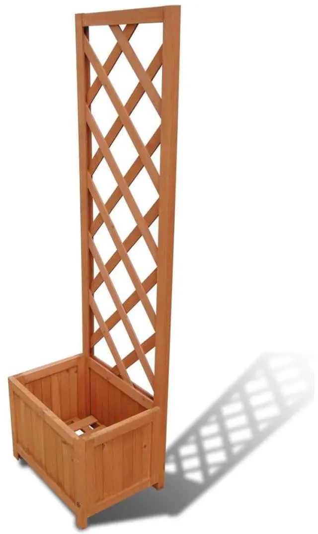 Alt view image 5 of 8 - Trellis Planter 1' 4" x 11.8" x 4' 5"