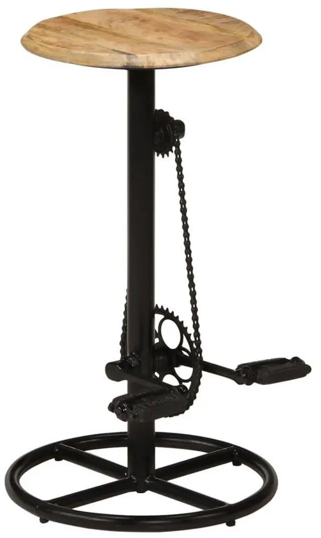 Alt view image 10 of 15 - vidaXL Bar Chairs 2 pcs Solid Mango Wood