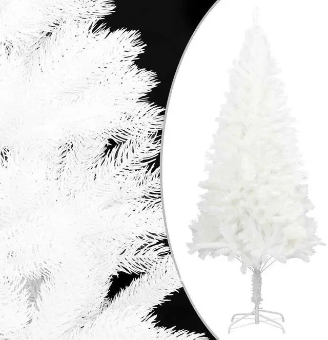 Main image of vidaXL Christmas Tree Artificial Xmas Tree with Needle-Shaped Branches White