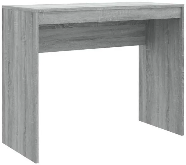 Alt view image 2 of 7 - vidaXL Desk Home Office Computer Desk Furniture Gray Sonoma Engineered Wood