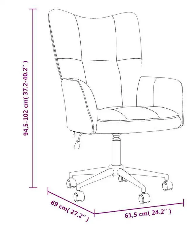 Alt view image 4 of 7 - vidaXL Relaxing Chair Accent Seating Living Room Furniture Mustard Yellow Velvet