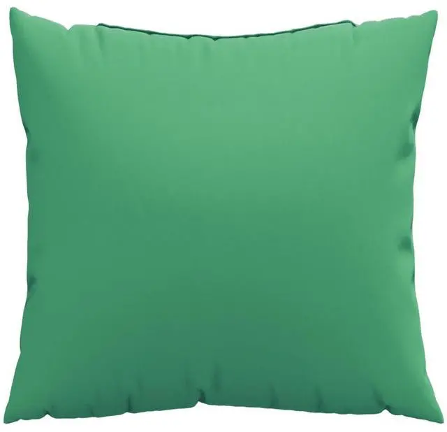 Alt view image 3 of 7 - vidaXL Throw Pillow Set of 4 Green 100% Polyester 23.6 x 23.6 in