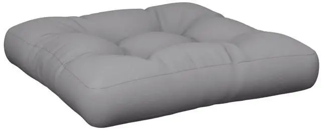 Alt view image 11 of 13 - vidaXL Chair Cushion Outdoor Patio Pallet Seat Cushion Sofa Pad Gray Fabric