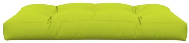 Alt view image 11 of 13 - vidaXL Pallet Sofa Cushion Bright Green 47.2"x31.5"x3.9"