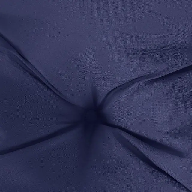 Alt view image 6 of 7 - vidaXL Garden Bench Cushion Set of 2 Navy blue