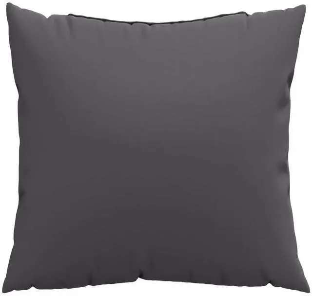 Alt view image 3 of 7 - vidaXL Sofa Cushion Set of 4 Anthracite 100% Polyester 16x16 in