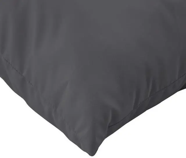Alt view image 6 of 7 - vidaXL Sofa Cushion Set of 4 Anthracite 100% Polyester 16x16 in