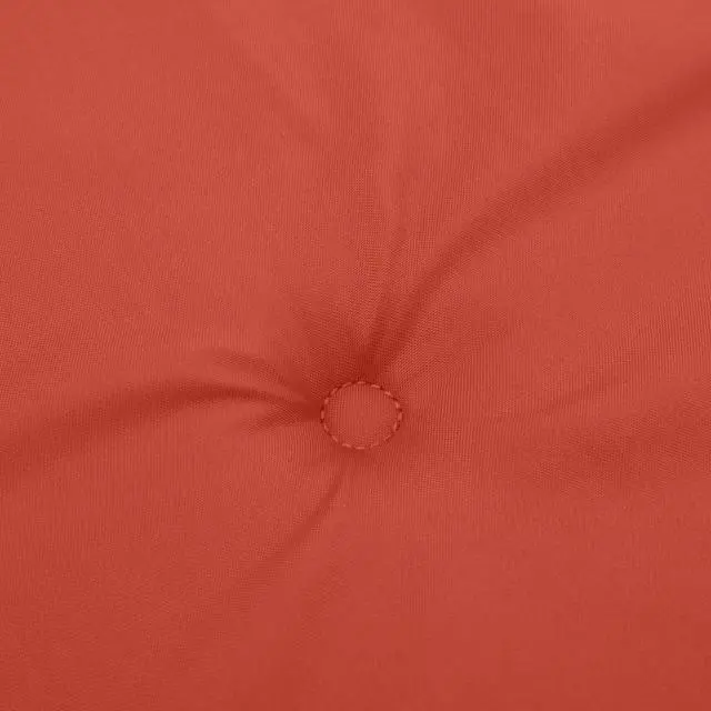 Alt view image 7 of 7 - vidaXL Lowback Chair Cushion Set of 2 Melange Red 100% Polyester