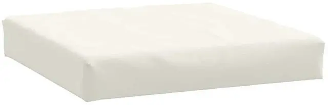 Alt view image 2 of 7 - vidaXL Pallet Cushion Melange Cream 100% Polyester 24x24 in
