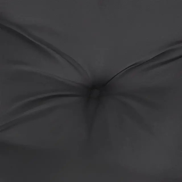 Alt view image 5 of 13 - vidaXL Garden Bench Cushion Black Oxford fabric (100% polyester) Medium
