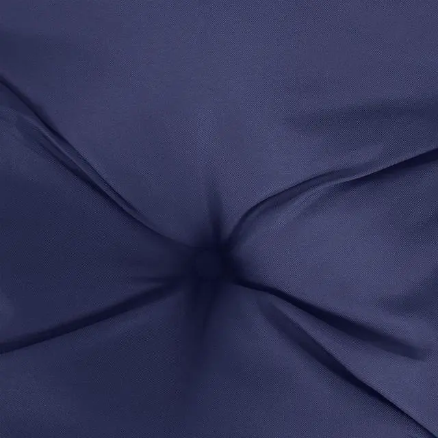 Alt view image 5 of 7 - vidaXL Garden Bench Cushion Navy Blue Oxford fabric (100% polyester)