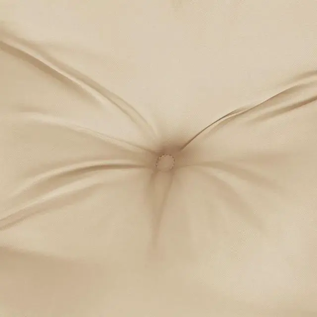 Alt view image 5 of 7 - vidaXL Garden Bench Cushion Beige 100% polyester 27.9 x 7.8 x 1.1 inches