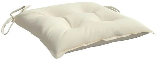 Alt view image 5 of 7 - vidaXL Chair Cushion Set of 6 Cream white Oxford fabric 15.7x15.7 in