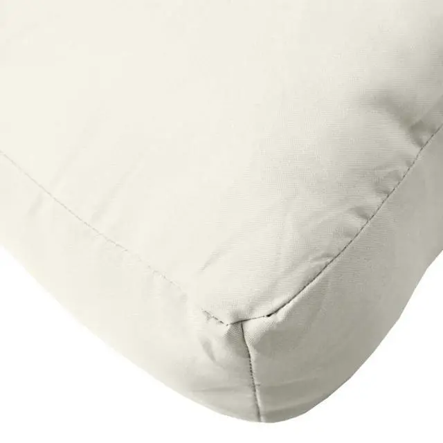 Alt view image 5 of 7 - vidaXL Pallet Cushion Melange Cream 100% Polyester 24x24 in