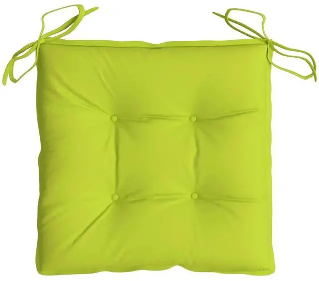 Alt view image 6 of 7 - vidaXL Pallet Cushion Set of 4 Bright Green Oxford fabric