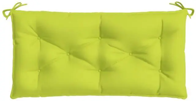 Alt view image 5 of 7 - vidaXL Garden Bench Cushion Set of 2 Bright green