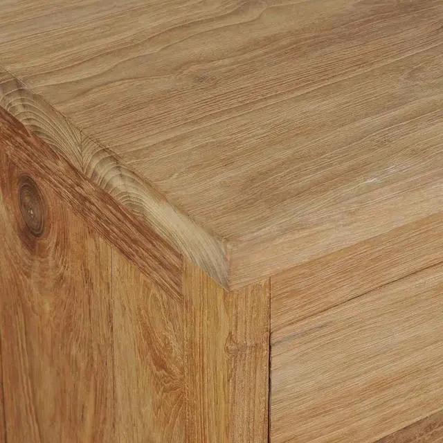 Alt view image 13 of 14 - vidaXL Bedside Cabinet Solid Teak 15.7"x11.8"x19.7"