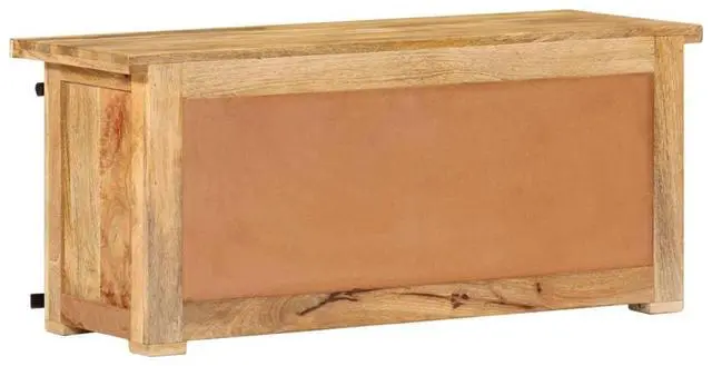 Alt view image 11 of 15 - vidaXL TV Cabinet 35.4"x13.8"x15.7" Solid Mango Wood