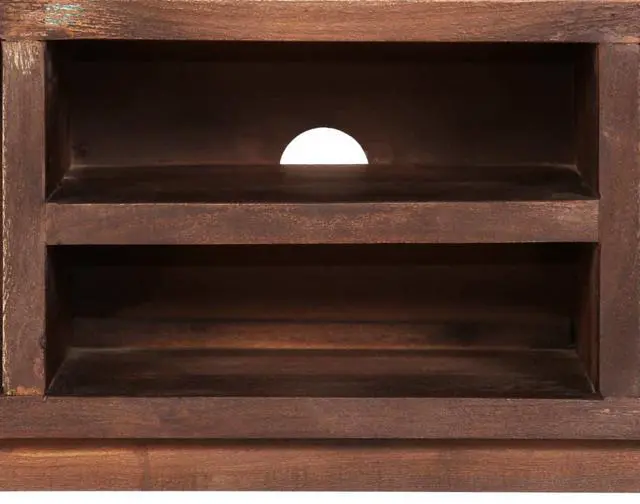 Alt view image 15 of 16 - vidaXL TV Cabinet Solid Acacia Wood Vintage 46.5"x11.8"x15.7"