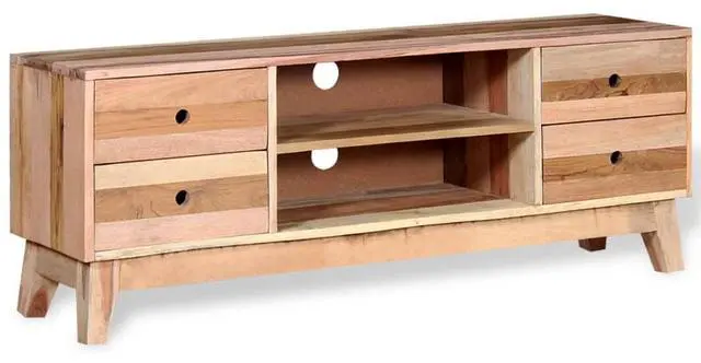 Alt view image 9 of 15 - vidaXL TV Cabinet Solid Reclaimed Wood