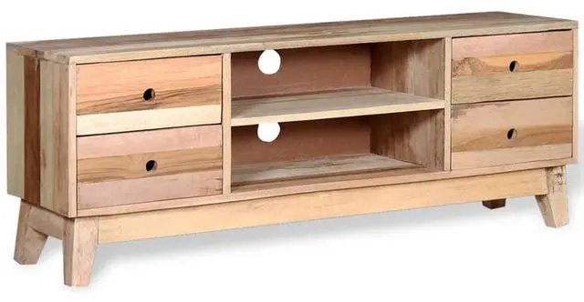 Alt view image 13 of 15 - vidaXL TV Cabinet Solid Reclaimed Wood