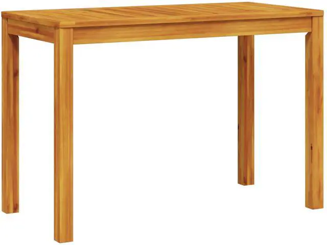 Alt view image 3 of 5 - vidaXL Garden Dining Set 3 pcs Brown solid acacia wood