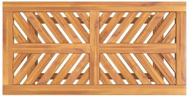 Alt view image 5 of 7 - vidaXL Garden Lounge Set Natural wood Solid acacia wood with an oiled finish