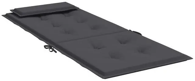 Alt view image 6 of 7 - vidaXL Chair Cushion 6 Pcs Backrest Pillow Seat Pad Anthracite Oxford Fabric