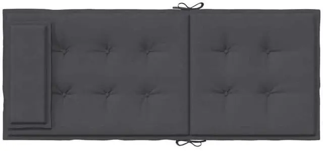 Alt view image 7 of 7 - vidaXL Chair Cushion 6 Pcs Backrest Pillow Seat Pad Anthracite Oxford Fabric