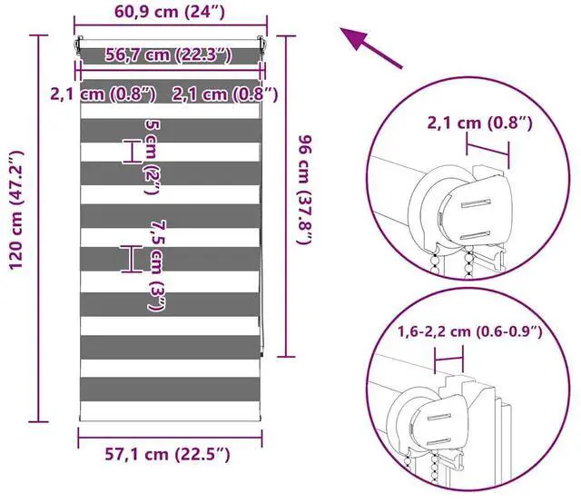 Alt view image 4 of 7 - vidaXL Chair Cushion 2 Pcs Backrest Pillow Seat Pad Light Blue Oxford Fabric