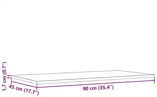 Alt view image 4 of 7 - vidaXL Table Top Set of 4 Natural Wood Solid Pine Wood