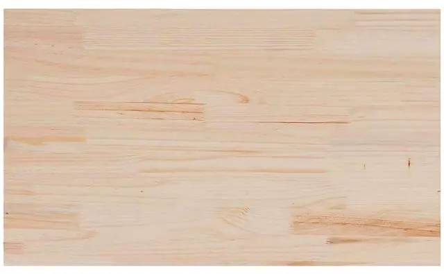 Alt view image 3 of 7 - vidaXL Table Top Set of 3 Natural Pine Solid Pine Wood Medium Durable