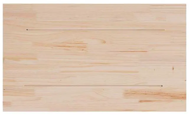 Alt view image 7 of 7 - vidaXL Table Top Set of 3 Natural Pine Solid Pine Wood Medium Durable
