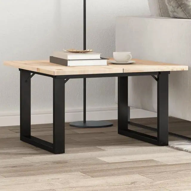 Main image of vidaXL Coffee Table Legs O-Frame 19.7"x15.7"x15" Steel table leg end table leg