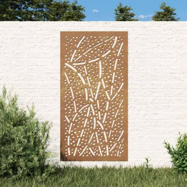 Main image of vidaXL Garden Wall Decoration Rusty Corten Steel Medium
